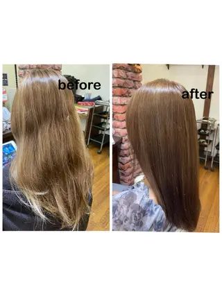 ロング カラー 片桐 巧貴のヘアスタイル