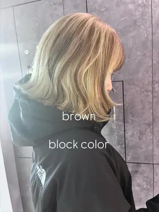 ミディアム 松野 有美香のヘアスタイル