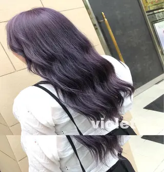 ロング カラー ヘアアレンジ TSUNA 🌙 Lim 五反田のマツエク・マツパデザイン