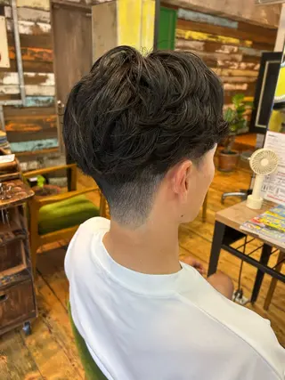 パーマ 三浦義久/仙台/ レイヤーカットのヘアスタイル
