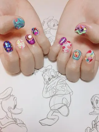 ネイル 平尾駅前/持込み専門 /owlnailのネイルデザイン