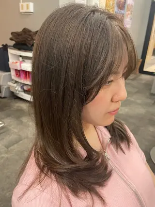 カラー 🌹ミラクル美容師 🌹ブリーチくっぽのヘアスタイル