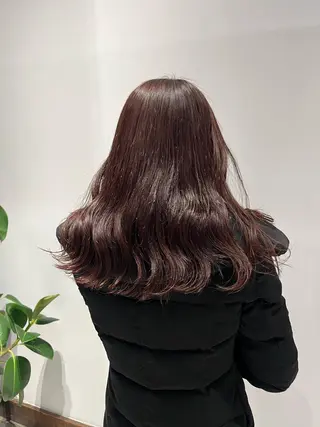 ロング 林 美優のヘアスタイル