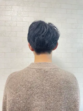ショート カラー メンズ 中本 愛理のヘアスタイル