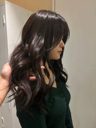 ミディアム カラー ヘアアレンジ 💟Opus // Mizuki🐕のヘアスタイル