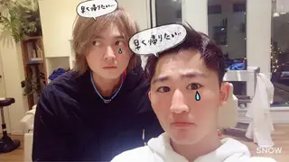 メンズ MAKEーUP WARMのヘアスタイル
