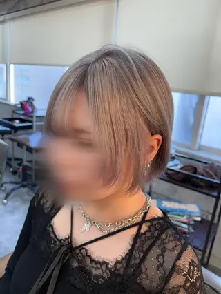 ショート シモイケ ルアのヘアスタイル