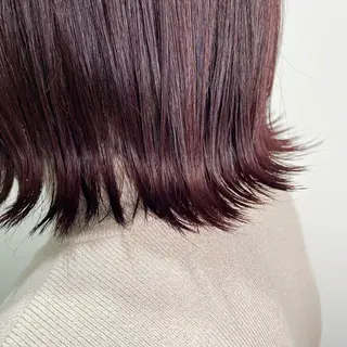 ミディアム カラー 暖色カラー🍊 せきゆうかのヘアスタイル