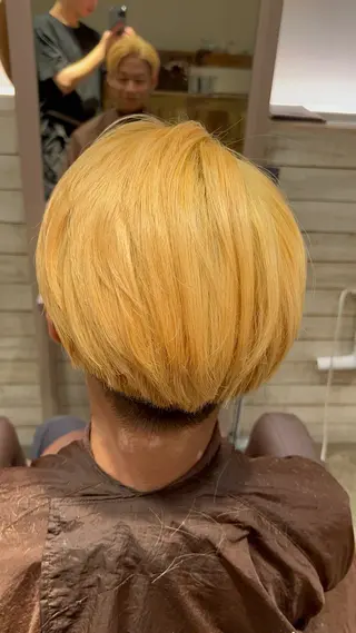 カラー キッズ 透明感デザインカラー /髙橋/白髪ぼかし可のヘアスタイル
