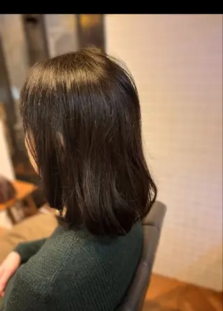 ミディアム 猪野 さやかのヘアスタイル