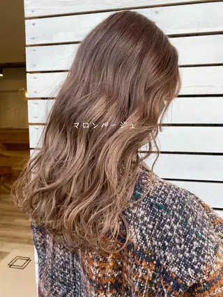 ロング CASANE 大橋康智のヘアスタイル