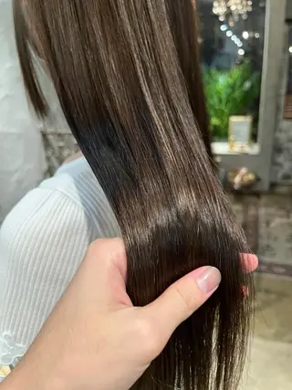 ロング カラー 中性的ヘア/ ナチュラル/トモキのヘアスタイル