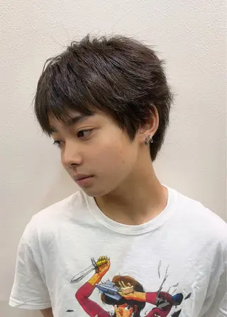 カラー メンズ 堀内 都姫のヘアスタイル