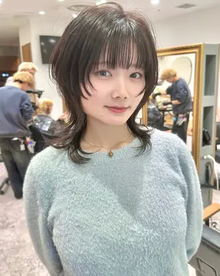 ミディアム circus by KENJE 町田店のヘアスタイル