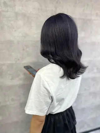 カラー yasuハイトーン/ デザインカラーのヘアスタイル