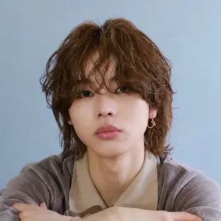 ミディアム カラー メンズ 韓国ヘアADOR HARUKIのヘアスタイル