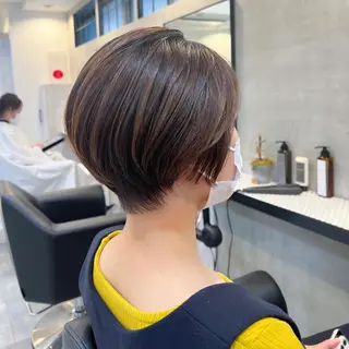 ショート 工藤 梨花のヘアスタイル