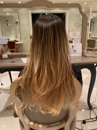 ロング Takahashi Yuriのヘアスタイル