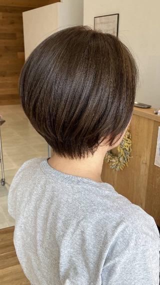 ショート 合田 美空のヘアスタイル