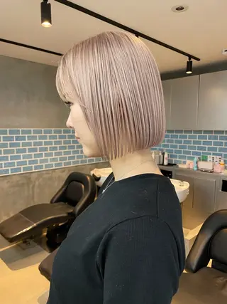 ショート 👑ボブはお任せ ミヤノ👑のヘアスタイル