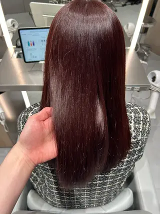 ロング カラー 清水 翔太のヘアスタイル