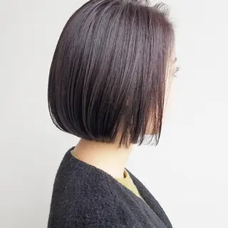 ショート カラー ヘアアレンジ パーマ iplus　眉毛と まつげパーマ専門店のマツエク・マツパデザイン