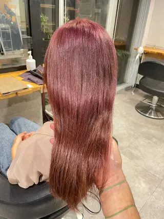 ミディアム カラー パーマ 🦋ハイトーンボブ ショート🦋トシキのヘアスタイル