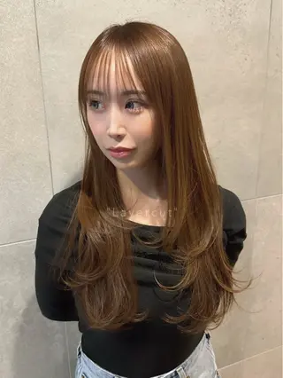 ロング レイヤーカット/ 髪質改善✨山中優のヘアスタイル