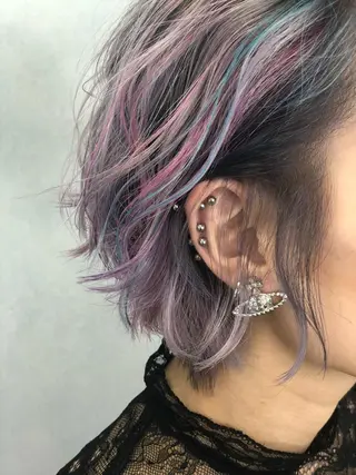ショート カラー welring hair salonのヘアスタイル