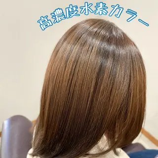 カラー ツヤ髪美容師 高尾のヘアスタイル