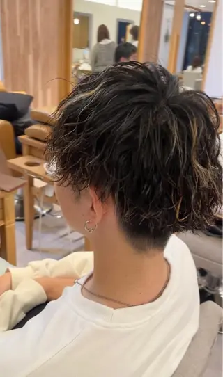 パーマ メンズ siie ヤギのヘアスタイル