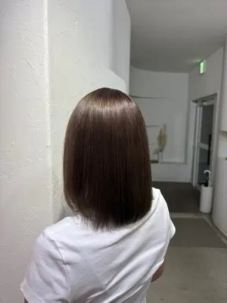 ショート カラー Hikari／暖色／ ブラウンカラー🤍のヘアスタイル