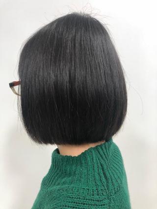 ミディアム 横地 凌のヘアスタイル
