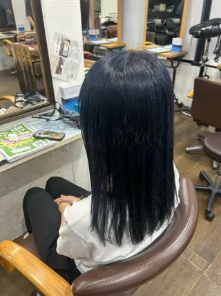 セミロング 🩵U-topia 🩵高田 青空🩵のヘアスタイル