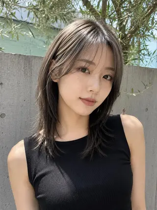 ミディアム ❄️透明感カラー❄️ メンズ✂️TOWAのヘアスタイル