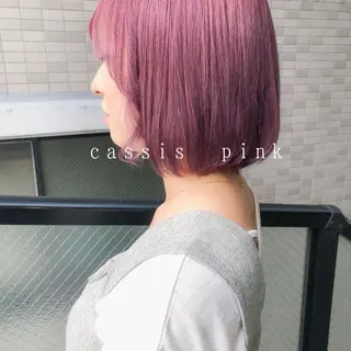 ショート カラー カラーパティシエ facce🌼ikoのヘアスタイル