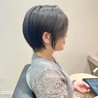 ショート 瀧 元気/ショート/ 白髪ぼかし/髪質改善のヘアスタイル