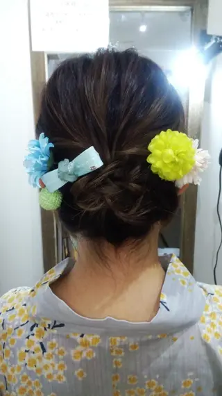 ミディアム ヘアアレンジ Gypsoly ☺︎ゆきのその他イメージ