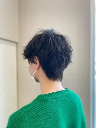 メンズ パーマ Hair&Cafe Matty’sのヘアスタイル