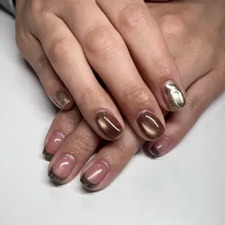 ネイル 斧田 莉穂のネイルデザイン