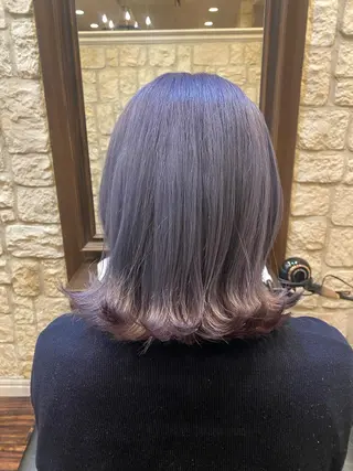 カラー ブリーチカラー⸜♡⸝ クルミ🐍のヘアスタイル