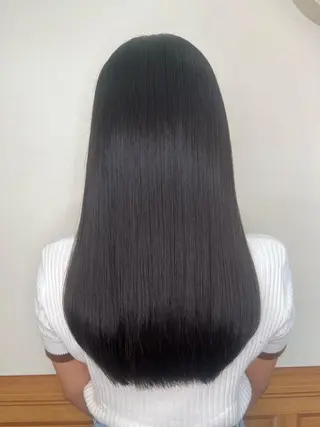 ミディアム 平田 怜のヘアスタイル