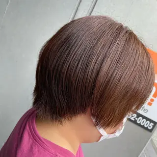 ショート 💜推しインナー カラー/菊池柊真💜のヘアスタイル