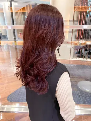 ロング カラー BLANCO nao.のヘアスタイル