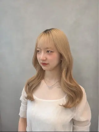 ロング 坂本 茉莉那のヘアスタイル
