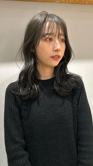 ミディアム カラー ❕マンツーマン施術❕ 🍊Moemiのヘアスタイル