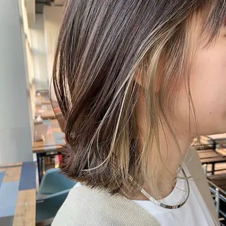 ミディアム カラー 🫧透明感カラー🫧 SHINSEIのヘアスタイル