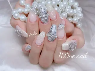 ネイル 長いだし/スカルプ/ パラシェルN.oneのネイルデザイン