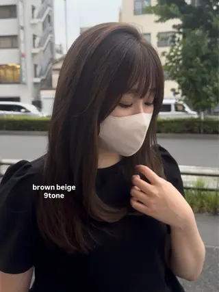 カラー 脇 幸枝のヘアスタイル