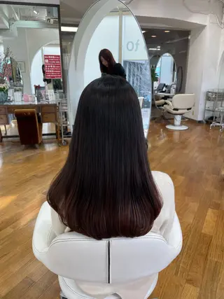 ロング 青木 あおいのヘアスタイル